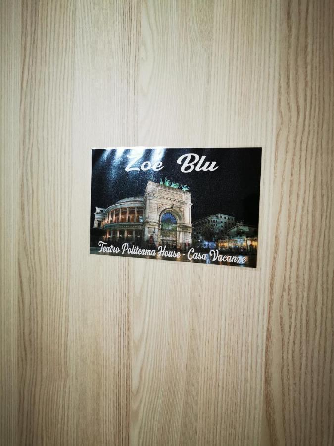 Paleemo Centro Zoe Blu Bed and Breakfast Palermo Exteriör bild